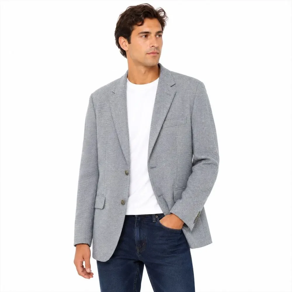 Joseph Abboud Wool Linen Heritage Size 38 Long Men's Sport Coat Blazer Jacket
